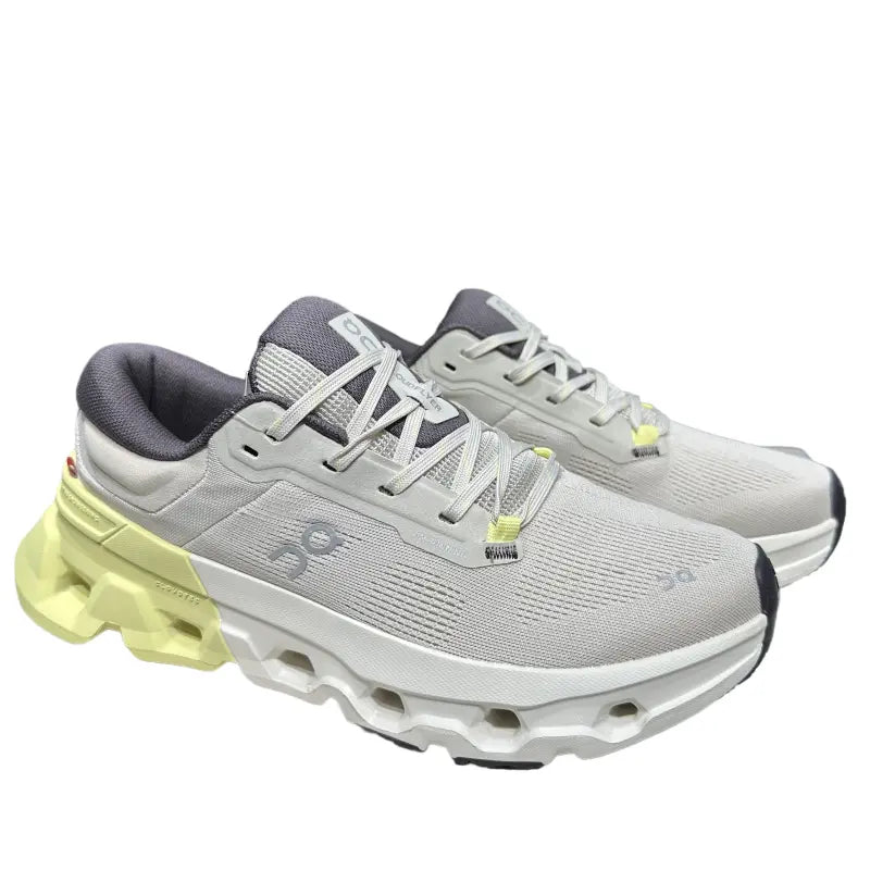Women's On Running Cloudflyer 5  Pearl White / Grass Yellow