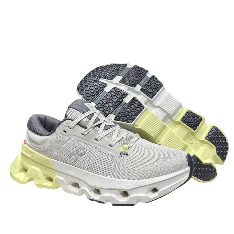 Men's  On Running Cloudflyer 5 Pearl White / Grass Yellow